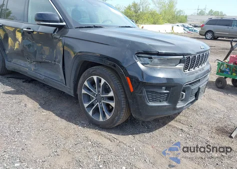 2022 Jeep Grand Cherokee L Overland 4X4 из США, поврежденный, VIN 1C4RJKDG5N8527094